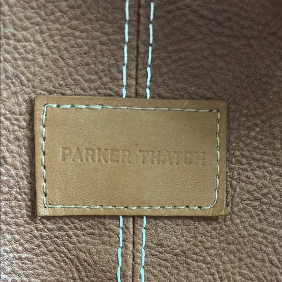 Jane - Leather Pebbled Cognac by Parker Thatch - Picture 2 of 7
